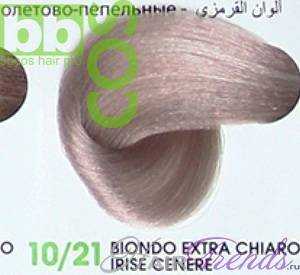 BBCos Keratin Color 10/21 блонд очень-светлый фиолетово-пепельный