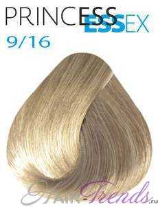 Estel Princess Essex 9/16, цвет блонд пепельный фиолетовый