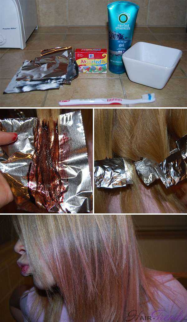 Как покрасить волосы пищевым красителем для выпечки