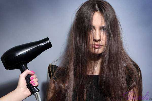 Как сушить нарощенные волосы