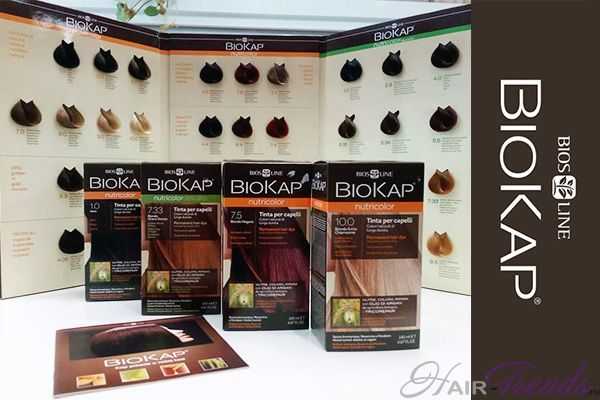 Краска для волос БиоКап (BioKap) - палитра цветов