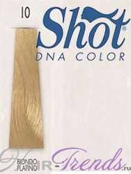 Краска Shot DNA 10 платиновый блондин