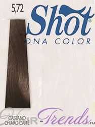 Краска Shot DNA 5.72 светло-каштановый кофе