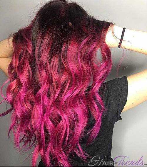Лучшие оттенки фиолетового цвета волос