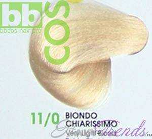 BBCos Keratin Color 11/0 блонд очень светлый