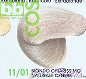 BBCos Keratin Color 11/01 очень светлый блонд натуральный пепельный