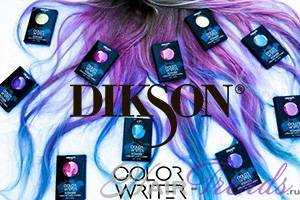 Цветная пудра для волос Диксон