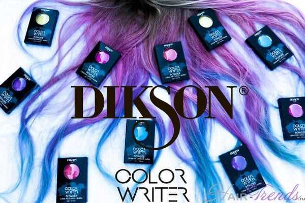 Цветная пудра для волос Диксон