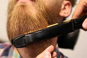 Как использовать выпрямитель для бороды