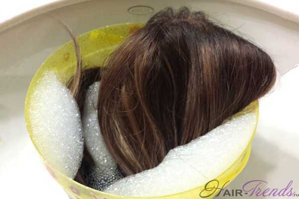 Как мыть натуральные накладные волосы