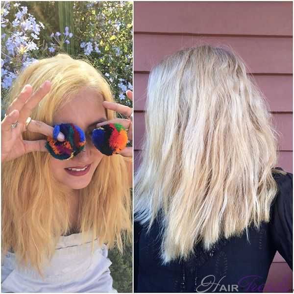Как осветлить волосы до платинового блонда без вреда