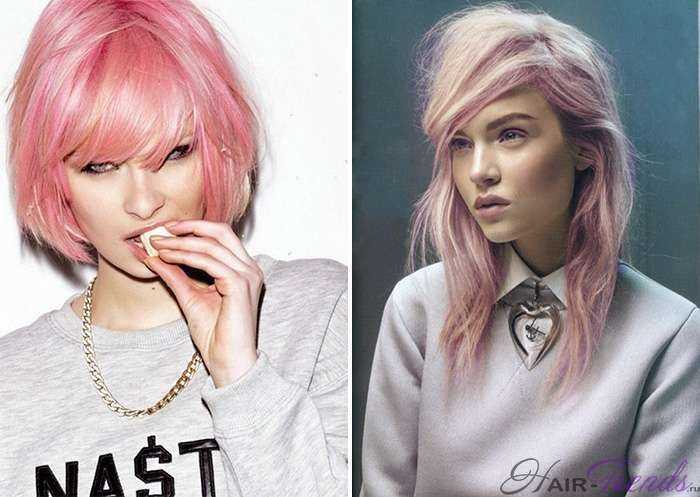 Что носить с розовым цветом волос