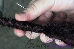 Как крепить накладные волосы на заколках