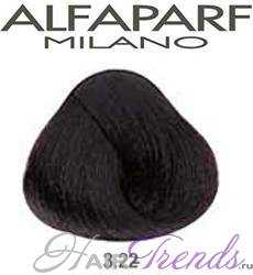 Alfaparf 3.22, тон темный интенсивный фиолетовый коричневый 