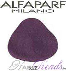 Alfaparf 5.22, тон светлый интенсивный фиолетовый коричневый 