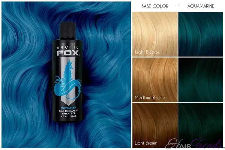 Краска для волос Arctic Fox палитра оттенков