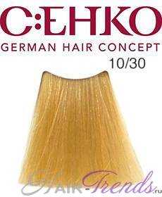 C:EHKO 10/30 - оттенок Ультрасветлый золотистый блондин