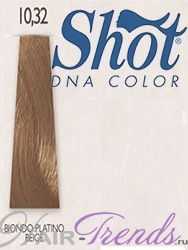 Краска Shot DNA 10.32 платиновый блондин бежевый