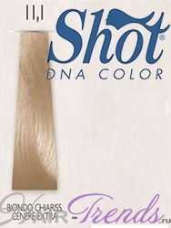 Краска Shot DNA 11.1 Супер светлый блондин пепельный экстра