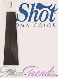Краска Shot DNA 3 темно-каштановый