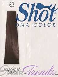 Краска Shot DNA 6.3 темно-русый золотистый