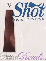 Краска Shot DNA 7.4 темно-русый медный