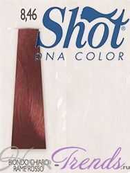 Краска Shot DNA 8.46 Светлый блондин красная медь