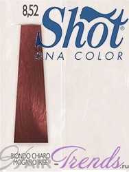 Краска Shot DNA 8.52 светло-русый махагон ирис