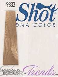 Краска Shot DNA 9332 светлый блондин золотистый бежевый
